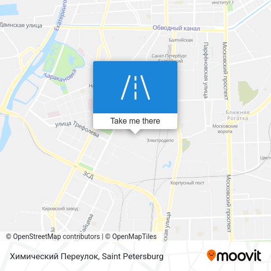 Химический Переулок map