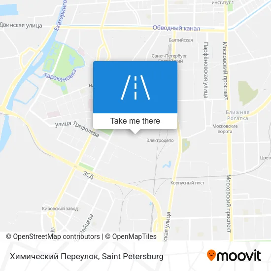 Химический Переулок map