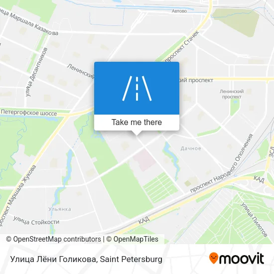 Улица Лёни Голикова map