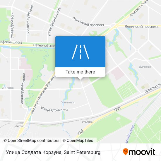 Улица Солдата Корзуна map