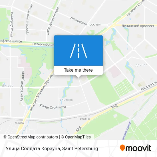 Улица Солдата Корзуна map