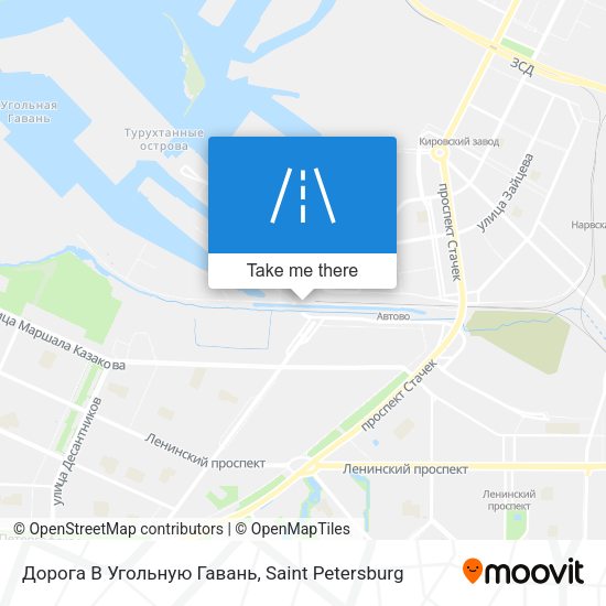 Дорога В Угольную Гавань map