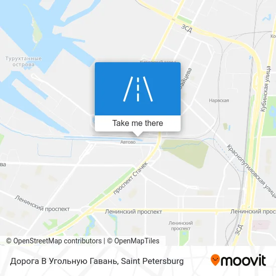 Дорога В Угольную Гавань map