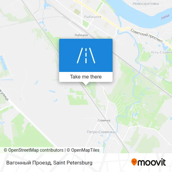 Вагонный Проезд map