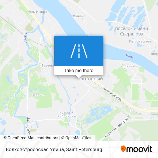 Волховстроевская Улица map