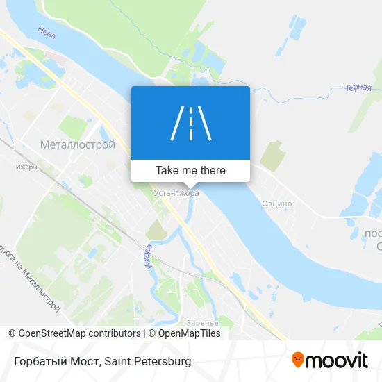 Горбатый Мост map