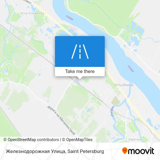 Железнодорожная Улица map