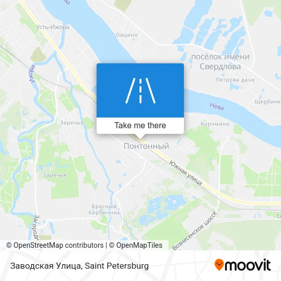 Заводская Улица map