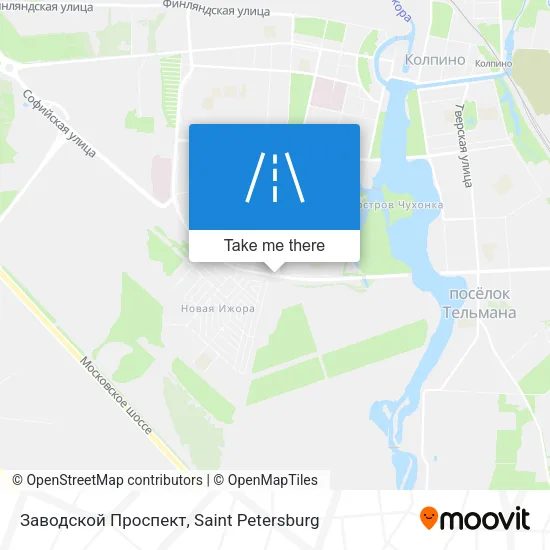 Заводской Проспект map