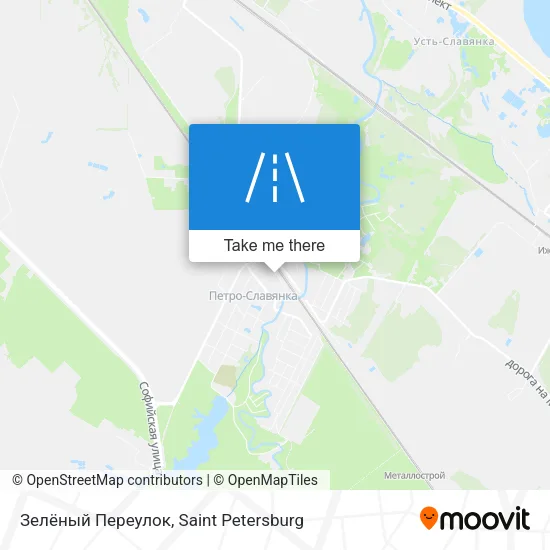 Зелёный Переулок map