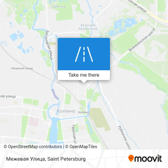 Межевая Улица map