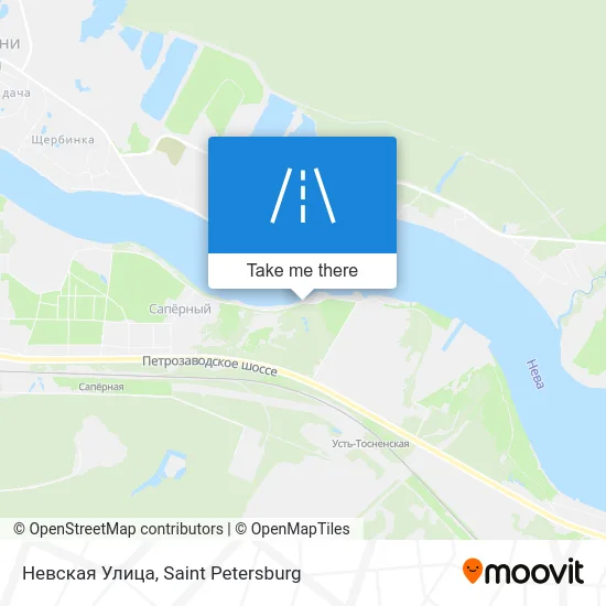 Невская Улица map