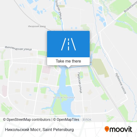 Никольский Мост map