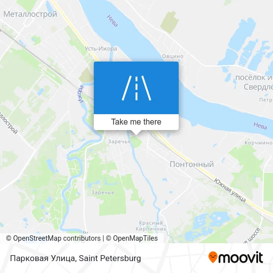 Парковая Улица map