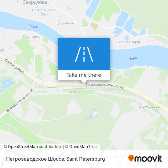 Петрозаводское Шоссе map