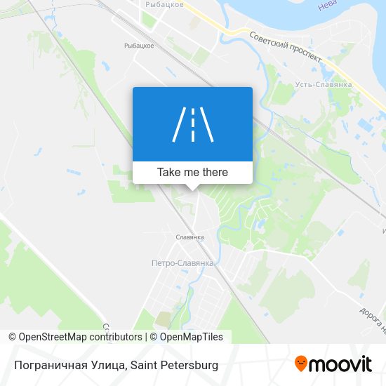Пограничная Улица map