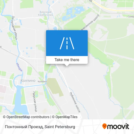 Понтонный Проезд map