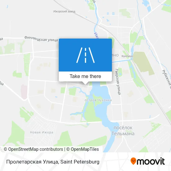 Пролетарская Улица map