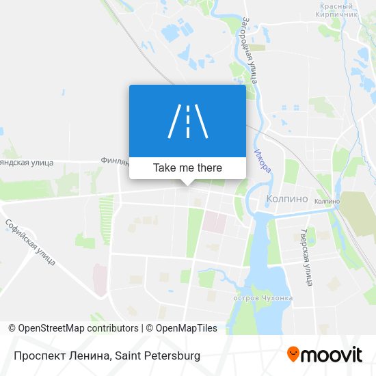 Проспект Ленина map