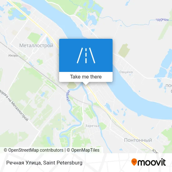 Речная Улица map