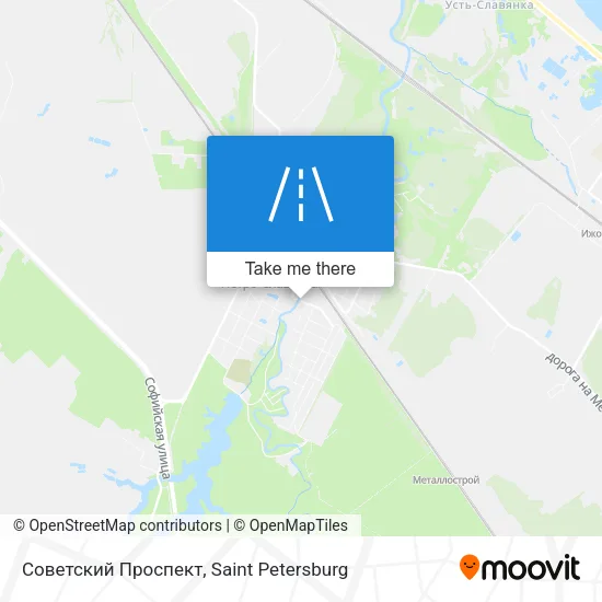 Советский Проспект map