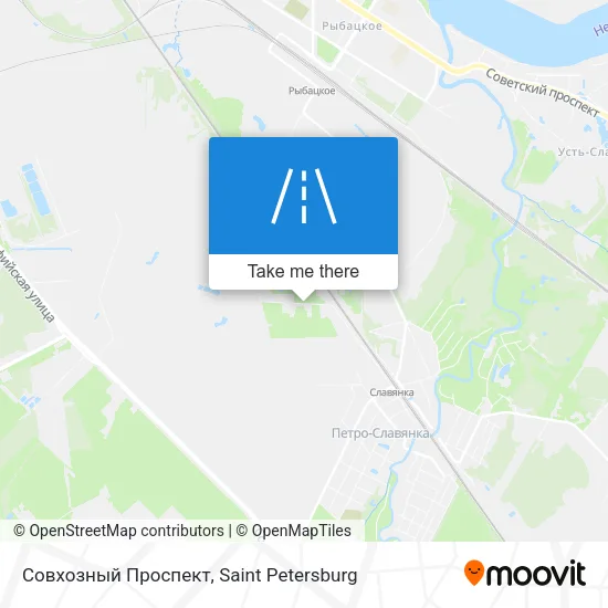 Совхозный Проспект map