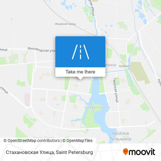 Стахановская Улица map