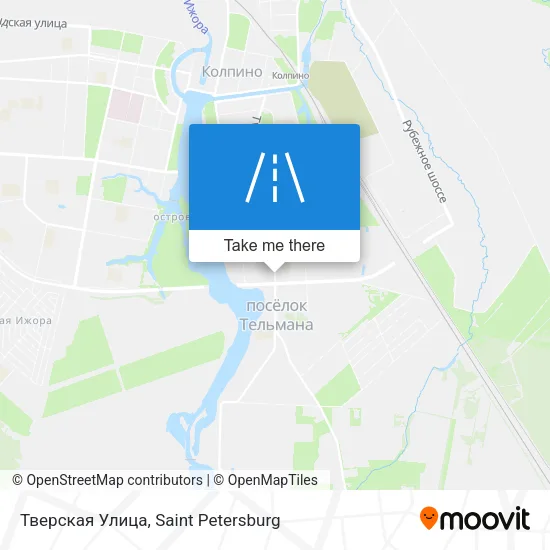 Тверская Улица map