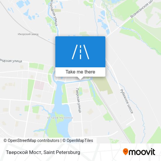 Тверской Мост map
