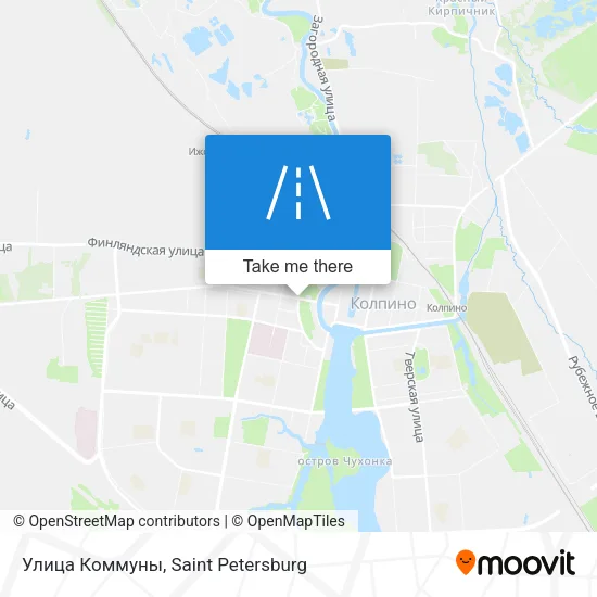 Улица Коммуны map