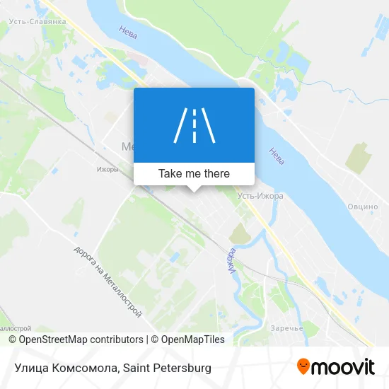 Улица Комсомола map