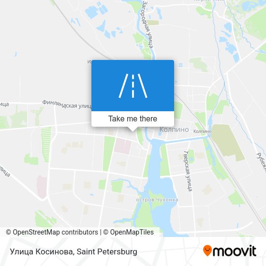 Улица Косинова map