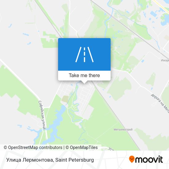 Улица Лермонтова map