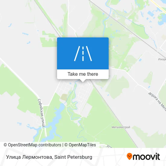 Улица Лермонтова map