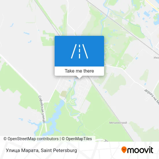 Улица Марата map