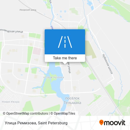Улица Ремизова map