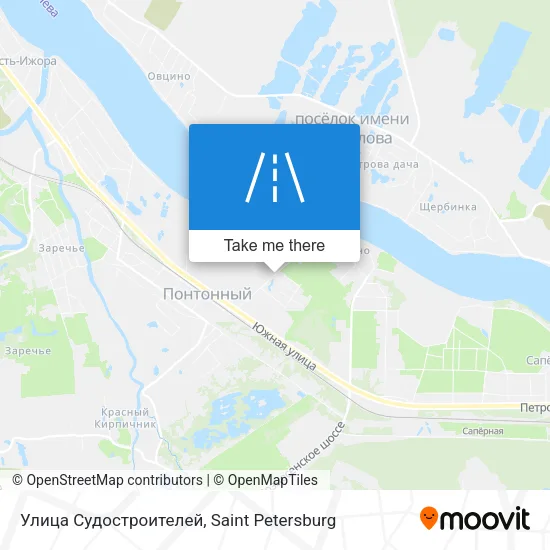 Улица Судостроителей map