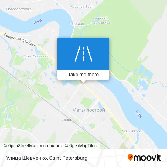 Улица Шевченко map