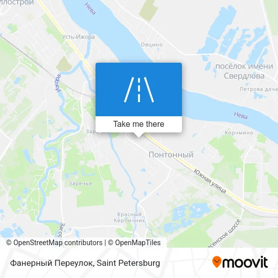 Фанерный Переулок map
