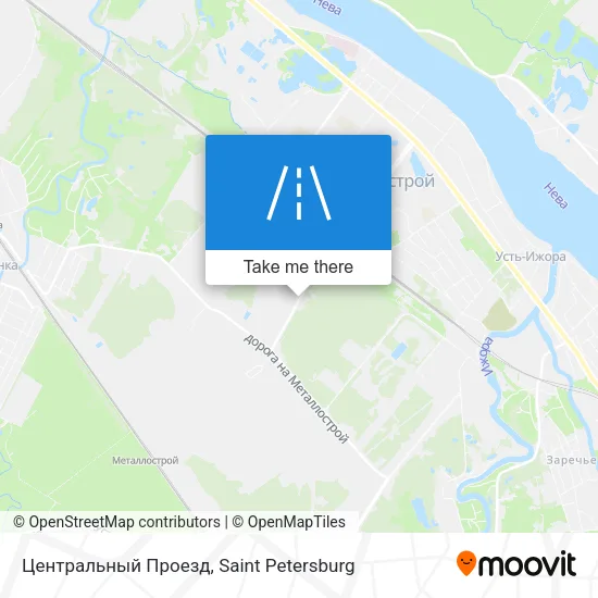 Центральный Проезд map
