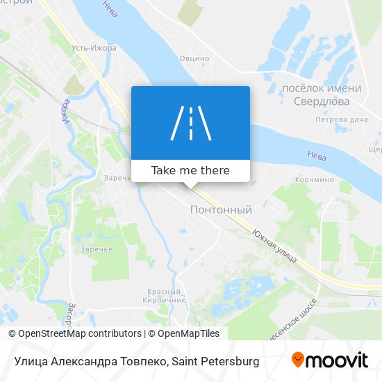 Улица Александра Товпеко map