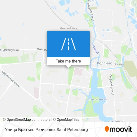 Улица Братьев Радченко map