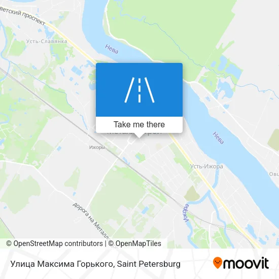 Улица Максима Горького map