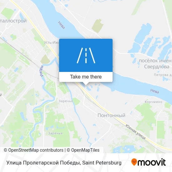 Улица Пролетарской Победы map
