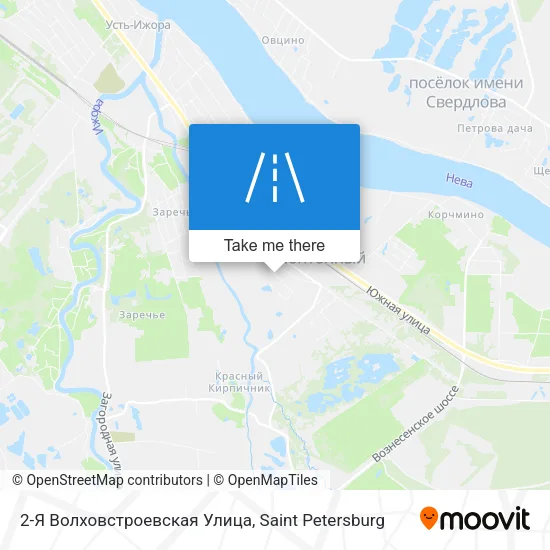 2-Я Волховстроевская Улица map
