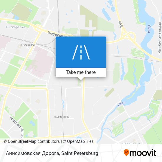 Анисимовская Дорога map