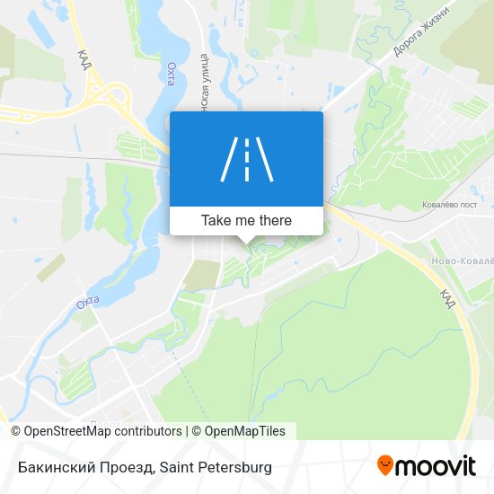 Бакинский Проезд map