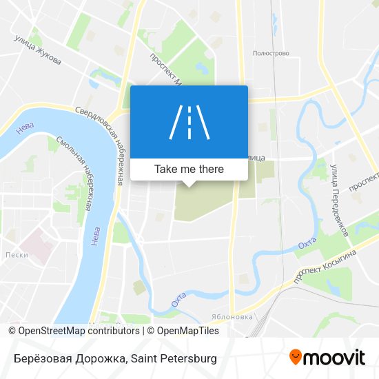 Берёзовая Дорожка map