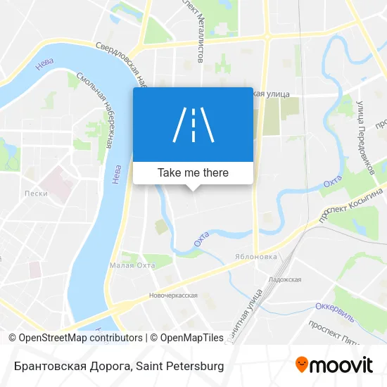 Брантовская Дорога map