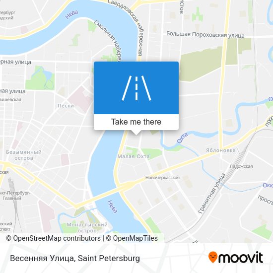 Весенняя Улица map
